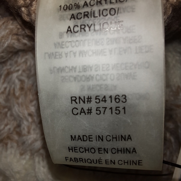 Infinity Scarf Calvin Klein Ombre Basket Stitch NWT - Picture 10 of 11